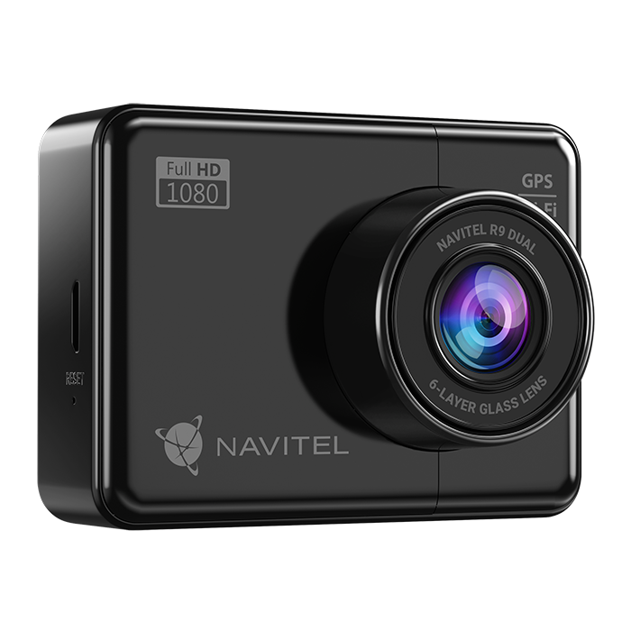 NAVITEL R9 DUAL  — 2 камеры Full HD, GPS, Wi-Fi, обзор 170°